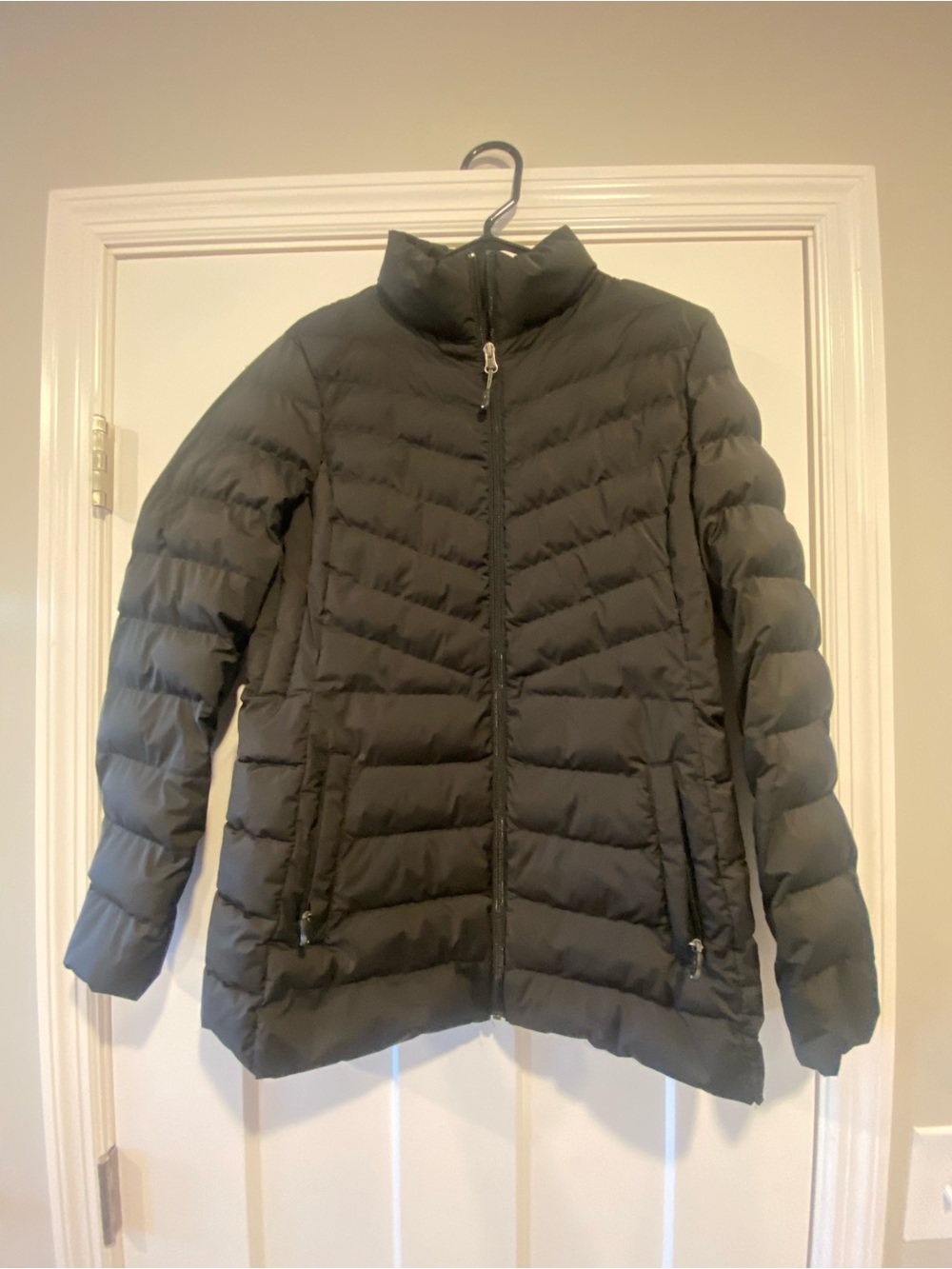 Women's 32 Degrees, Lightweight Quilted Puffer Jacket - Black-Size Medium (0018)